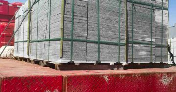 昭通 芝麻白火烧规格板地铺石300*600/600*600