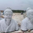 昭通 白麻花岗岩石材人物立体雕刻