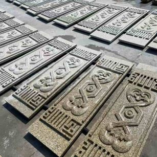 昭通 黄金麻花岗岩外墙雕刻板