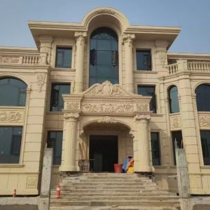 昭通 黄金麻花岗岩别墅外墙干挂