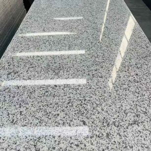 昭通 白麻花岗岩光面毛板