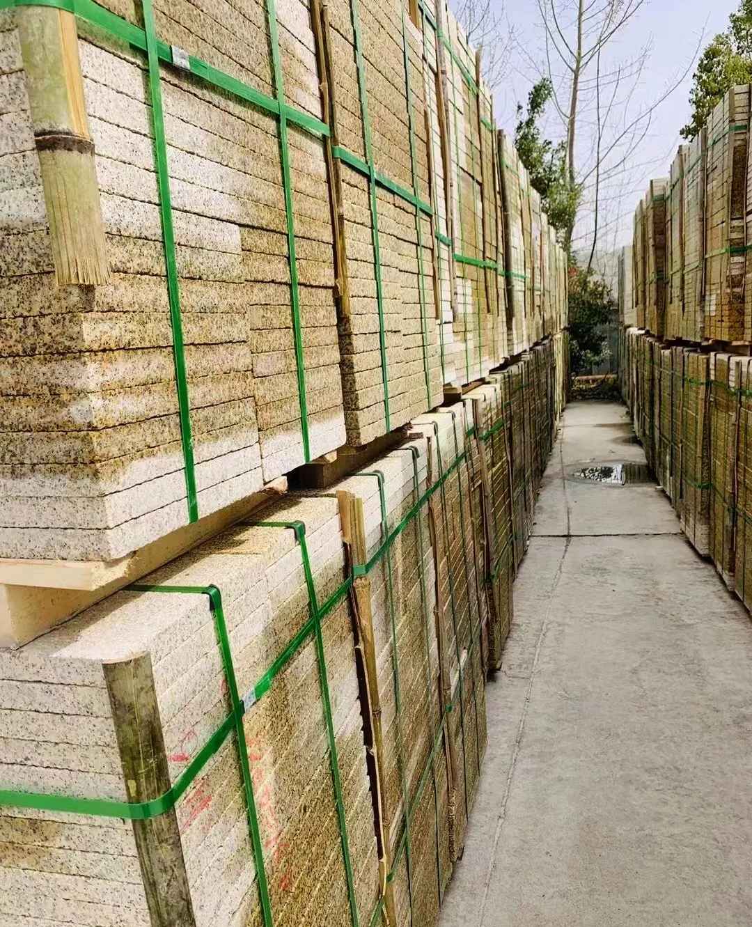 昭通 黄金麻花岗岩荔枝面地铺石