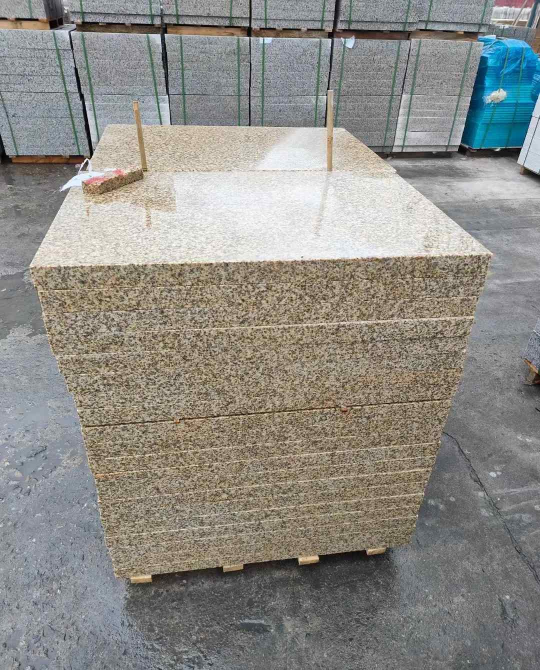 昭通 湖北黄金麻花岗岩石材荔枝面外墙石材