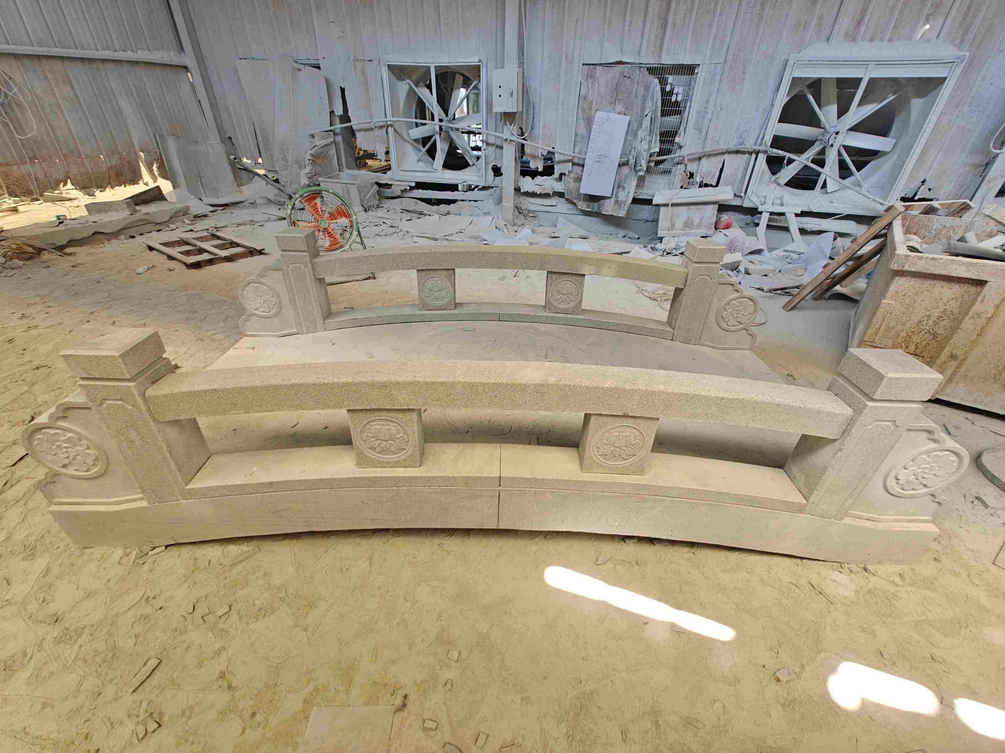 昭通 芝麻灰花岗岩异形加工-拱桥，石桥