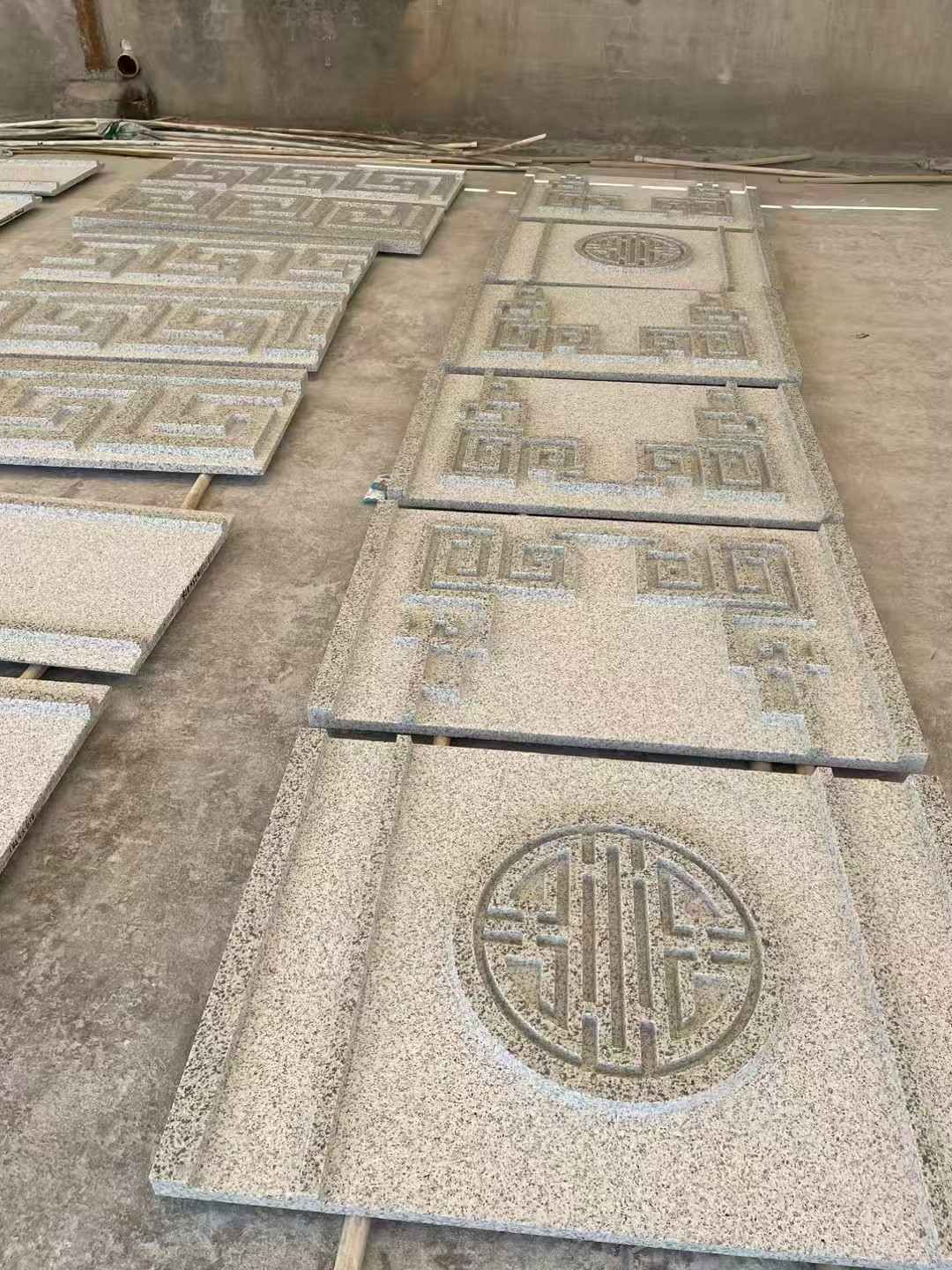 昭通 白麻花岗岩外墙立面雕刻板