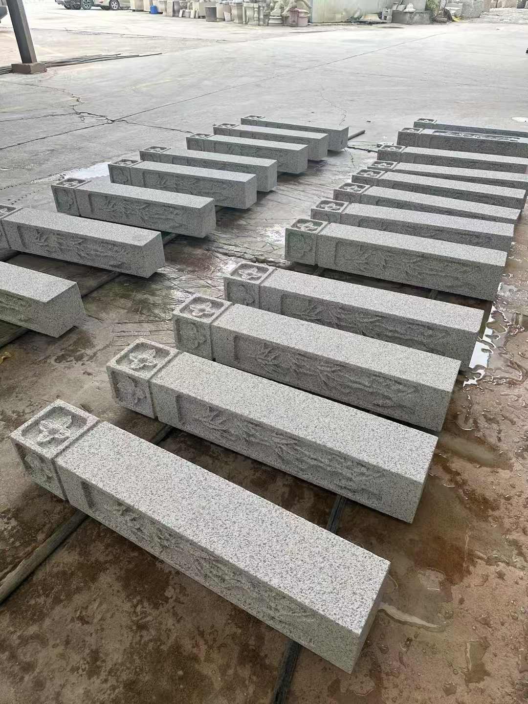 昭通 白麻方柱雕花防水