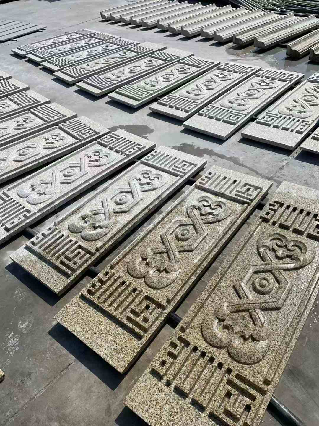 昭通 黄金麻花岗岩外墙雕刻板