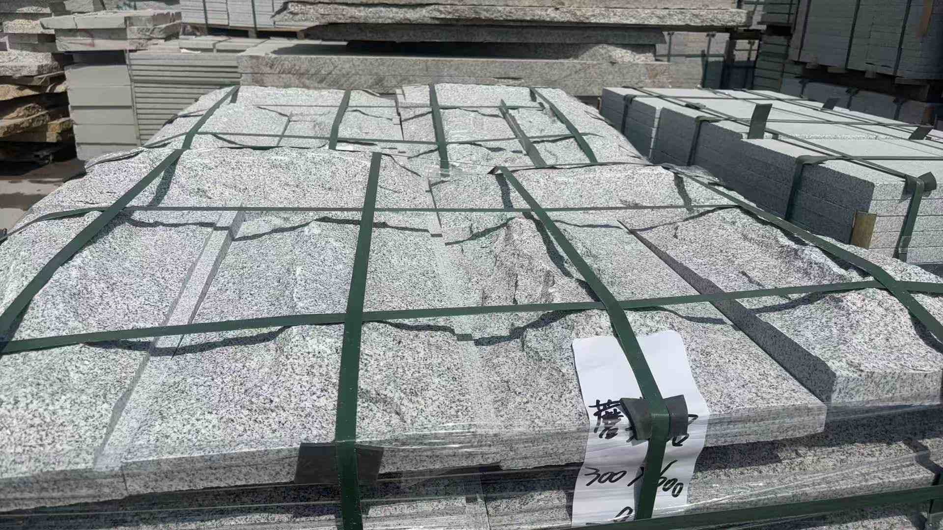 昭通 芝麻白蘑菇石成品